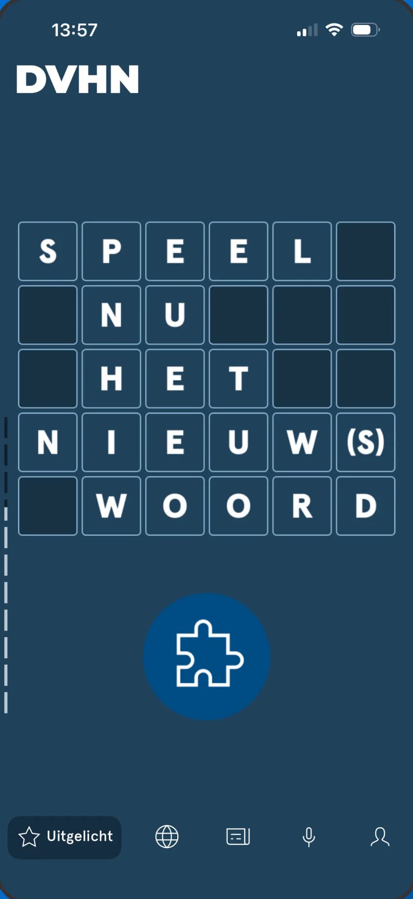Nieuw(s)woord, het dagelijkse woordspel