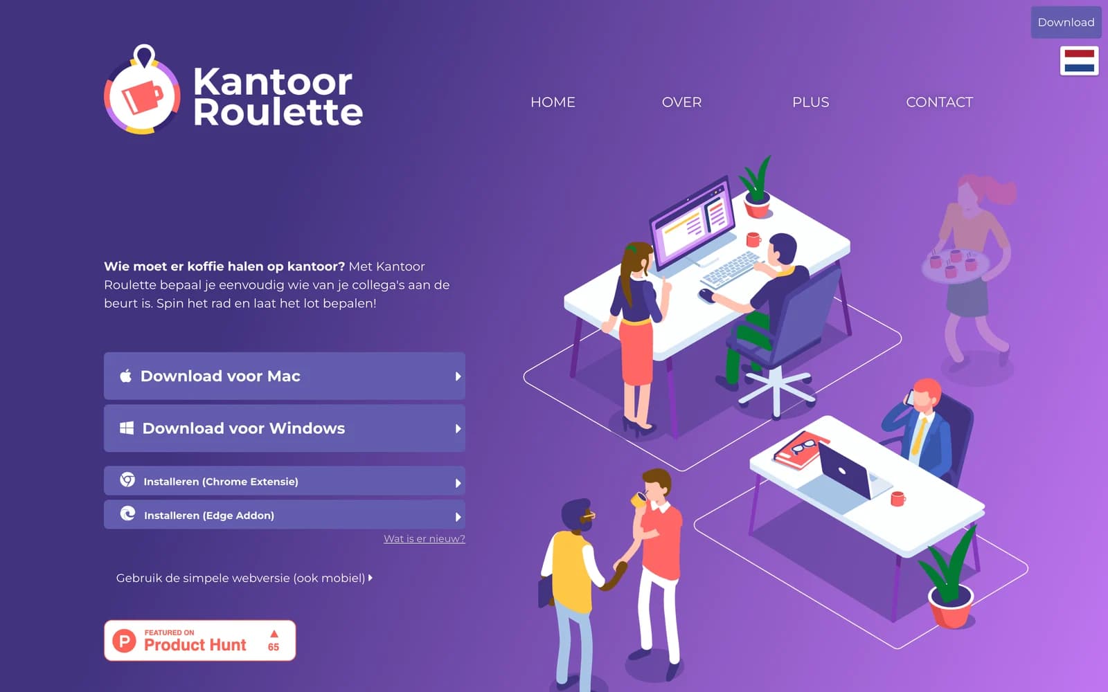 Voorpagina van Kantoor Roulette